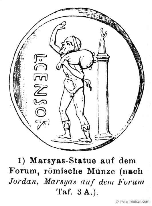 RII.2-2444.jpg - RII.2-2444: Statue of Marsyas. Wilhelm Heinrich Roscher (Göttingen, 1845- Dresden, 1923), Ausfürliches Lexikon der griechisches und römisches Mythologie, 1884.