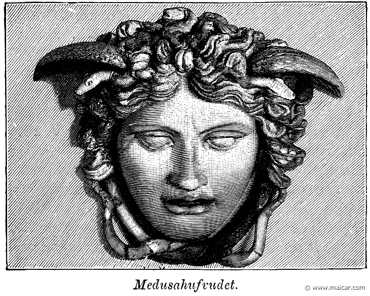 and201.jpg - and201: Medusa Rondanini. Hedda Anderson, Från Nordens, Greklands och Roms Sagotid (1905).