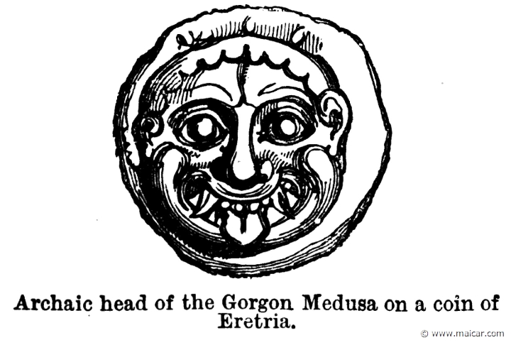 smi257a.jpg - smi257a: Medusa.Sir William Smith, A Smaller Classical Dictionary of Biography, Mythology, and Geography (1898).
