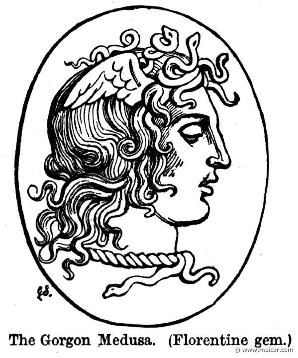smi257c.jpg - smi257c: Medusa.Sir William Smith, A Smaller Classical Dictionary of Biography, Mythology, and Geography (1898).