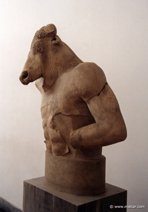 6323.jpg - 6323: Minotaur. Copy of a composition of the classical period. National Archaeological Museum, Athens.