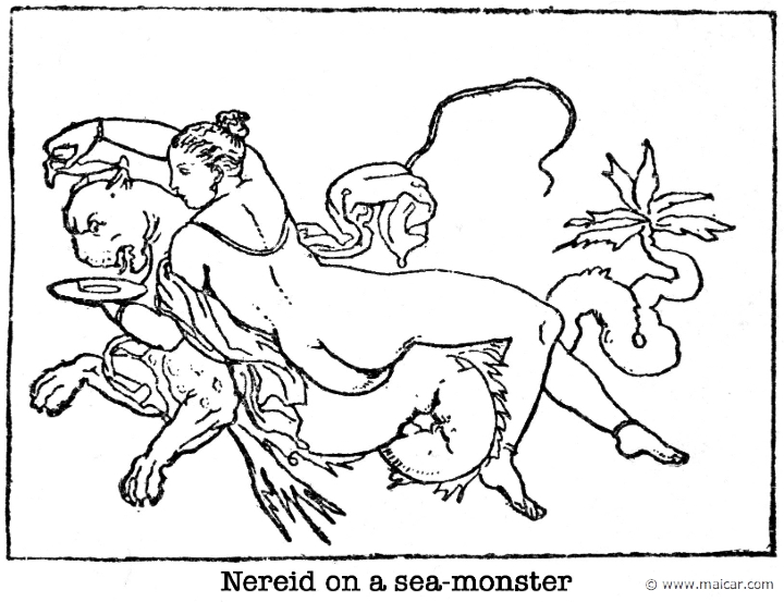 gay085.jpg - gay085: Nereid. Charles Mills Gayley, The Classic Myths in English Literature (1893).