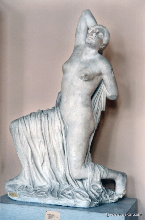 1318.jpg - 1318: Dying Niobid, ca. 450 BC. Museo delle Terme, Rome. Antikmuseet, Lund.