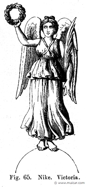 pet157.jpg - pet157: Nike. A. H. Petiscus, Olympen eller grekernes och romarnes mytologi (1872).