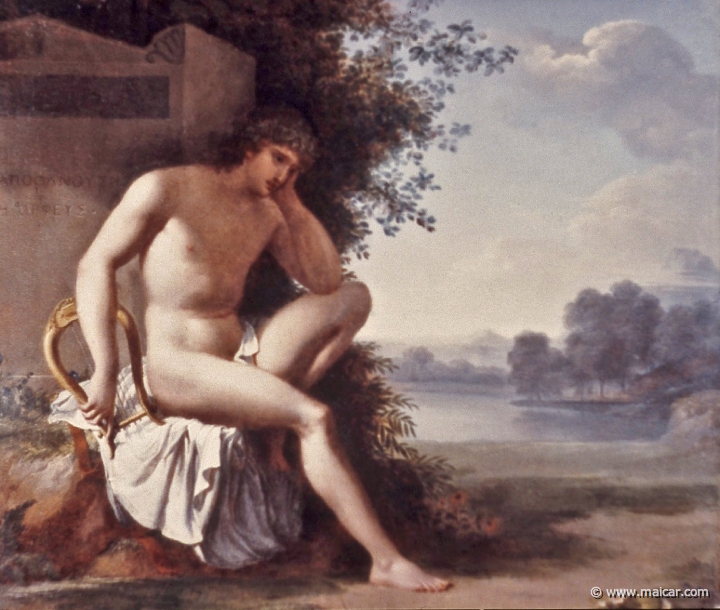 4649b.jpg - 4649b: Landon (1760-1826): Les regrets d'Orphée. Musée des Beaux-Arts et de la Dentelle, Alençon.