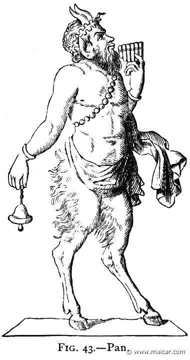 mur043.jpg - mur043: Pan. Alexander S. Murray, Manual of Mythology (1898).