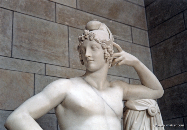 0119.jpg - 0119: Paris. Statue by Antonio Canova, 1757-1822. Neue Pinakotek, München.