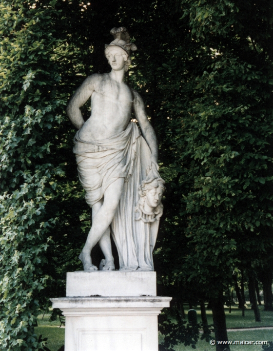 0732.jpg - 0732: Perseus with the Gorgon’s head. Schönbrunn Schloß.