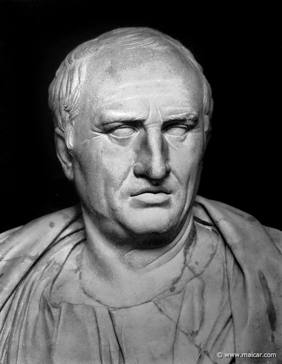 hek160.jpg - hek160: Cicero (?). Rom, Kapitolinisches Museum. Die Bildniskunst der Griechen und Römer, von Anton Hekler (1912).