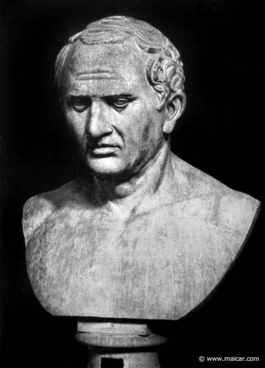 hek161b.jpg - hek161b: Cicero (?). Rom, Vatikan. Die Bildniskunst der Griechen und Römer, von Anton Hekler (1912).