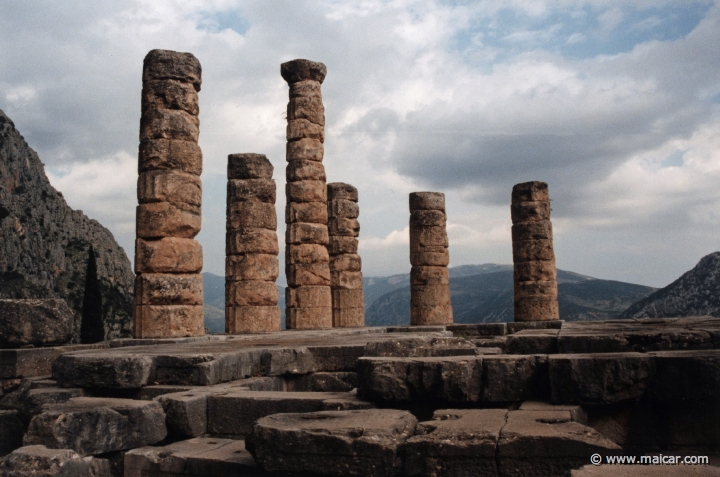 5919.jpg - 5919: Temple of Apollo, Delphi.