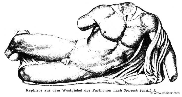 RI.2-1490b.jpg - RI.2-1490b: Cephisus. Parthenon. Wilhelm Heinrich Roscher (Göttingen, 1845- Dresden, 1923), Ausfürliches Lexikon der griechisches und römisches Mythologie, 1884.