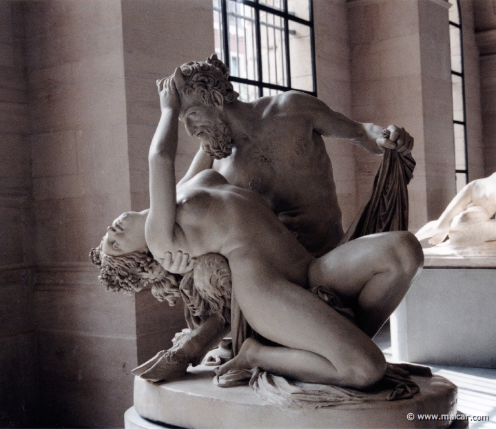 4208.jpg - 4208: Jena Jacques, dit James Pradier 1790-1852: Satyre et Bacchante. Palais des Beaux-arts, Lille.