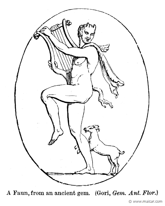smi238a.jpg - smi238a: Satyr. Sir William Smith, A Smaller Classical Dictionary of Biography, Mythology, and Geography (1898).