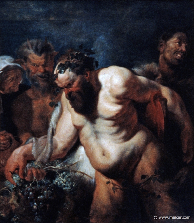 1119.jpg - 1119: Peter Paul Rubens werkstatt 1577-1640: Der trunkene Silen, 1618. Neue Galerie, Kassel.
