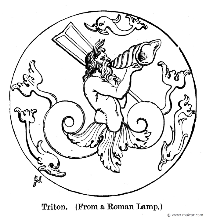 smi609.jpg - smi609: Triton. Sir William Smith, A Smaller Classical Dictionary of Biography, Mythology, and Geography (1898).