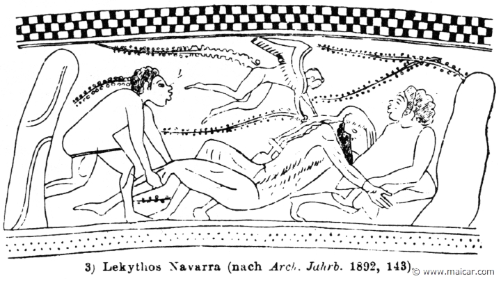 RV-0503.jpg - RV-0503: Hypnos and Thanatos. Wilhelm Heinrich Roscher (Göttingen, 1845- Dresden, 1923), Ausfürliches Lexikon der griechisches und römisches Mythologie, 1884.