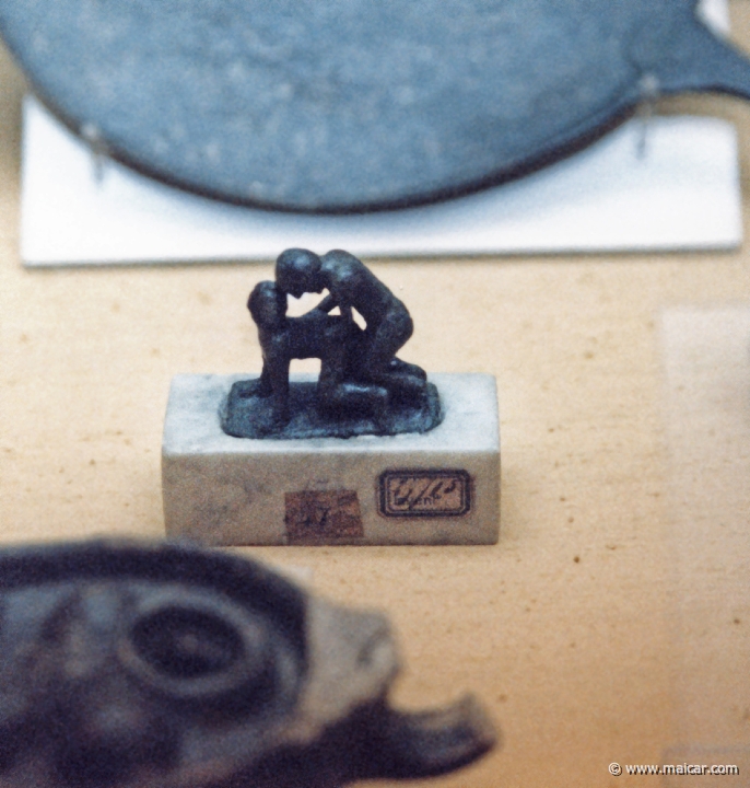 7313.jpg - 7313: Bronzetto con scena di sodomia (ogetti erotici della raccolta Borgia = Borgia collection, 2nd half 18th c.). National Archaeological Museum, Naples.