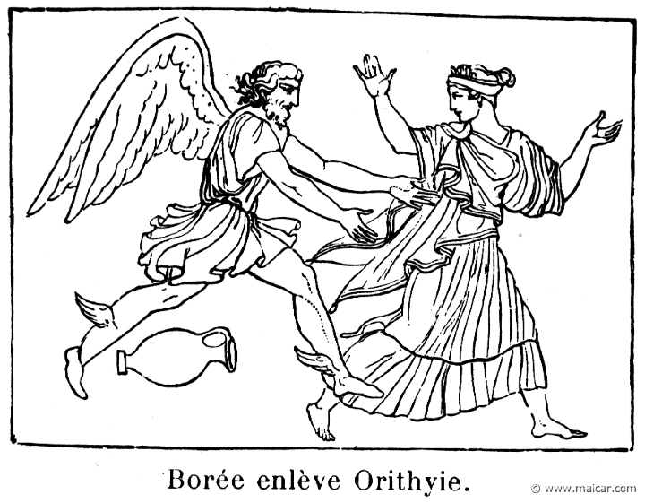 comm124.jpg - comm124: Bor'ee enlève Orithyie. Info n/a. P. Commelin, Mythologie Grecque et Romaine, Éditions Garnier Frères, Paris.