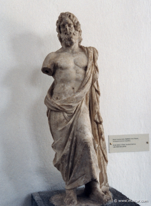 2004.jpg - 2004: Zeus. Found at Camirus. Late Hellenistic. Archaeological Museum, Rhodes.