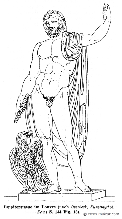 RII.1-0761.jpg - RII.1-0761: Statue of Jupiter. Wilhelm Heinrich Roscher (Göttingen, 1845- Dresden, 1923), Ausfürliches Lexikon der griechisches und römisches Mythologie, 1884.