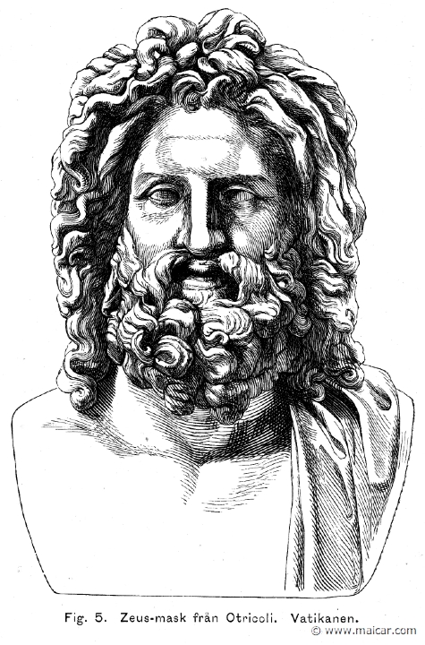 see014.jpg - see014: Zeus Otricoli. Vatican.Otto Seemann, Grekernas och romarnes mytologi (1881).