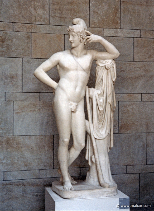 0117.jpg - 0117: Paris. Statue by Antonio Canova, 1757-1822. Neue Pinakotek, München.