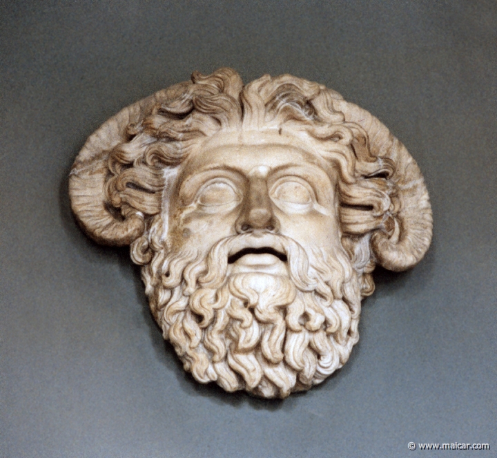 0720.jpg - 0720: Zeus Ammon. Roman, imperial times. Künsthistorische Museum, Wien.