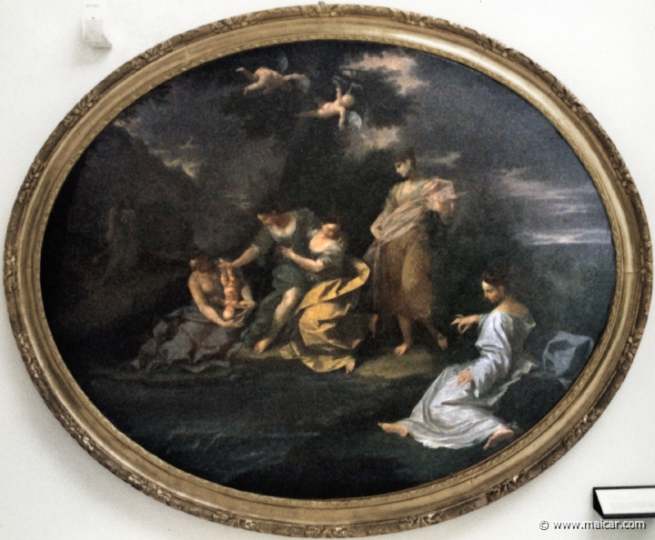 0812.jpg - 0812: Donato Creti, 1671-1749: Achille fanchiullo tuffato nello Stige. Pinacoteca Nazionale, Bologna.