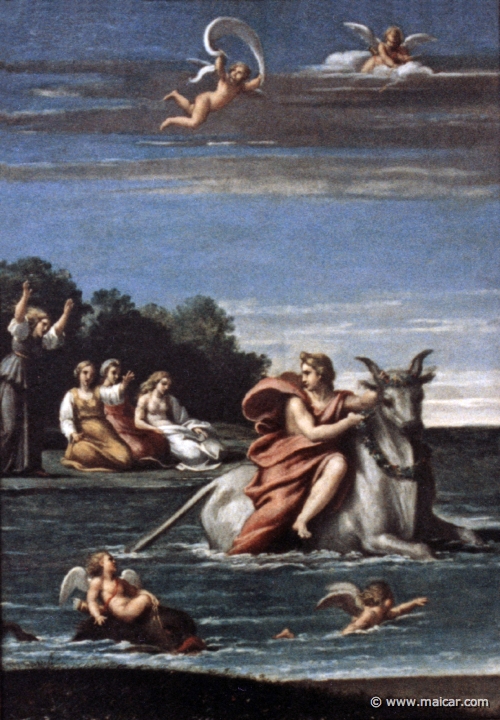 0815.jpg - 0815: Antonio Carracci, 1583-1618: Ratto d’Europa. Pinacoteca Nazionale, Bologna.