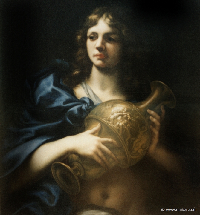 0834.jpg - 0834: Baldassare Franceschini gennant J. C. Volterrano, 1611-1689: Hylas. Staatsgalerie, Stuttgart.