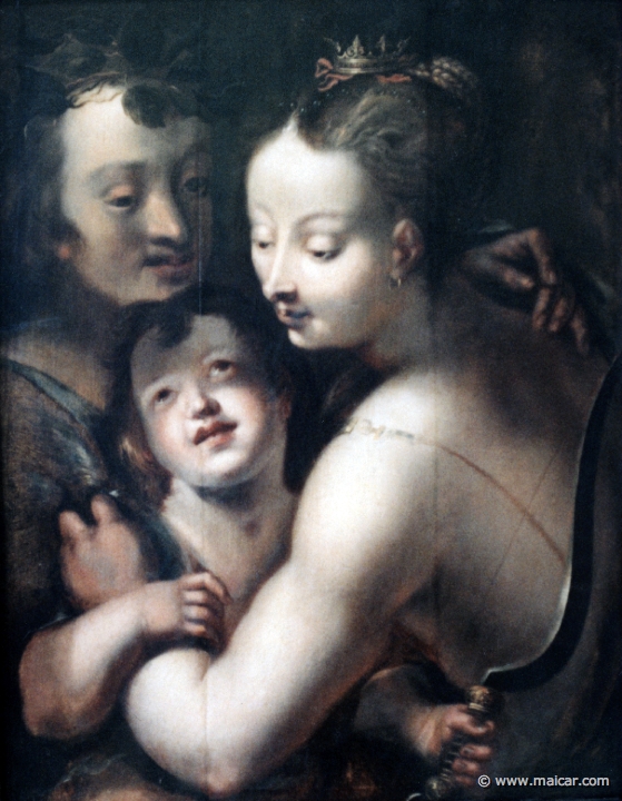 0922.jpg - 0922: Hans von Aachen 1552-1615: Venus, Amor och Bacchus. Germanisches Nationalmuseum, Nürnberg.