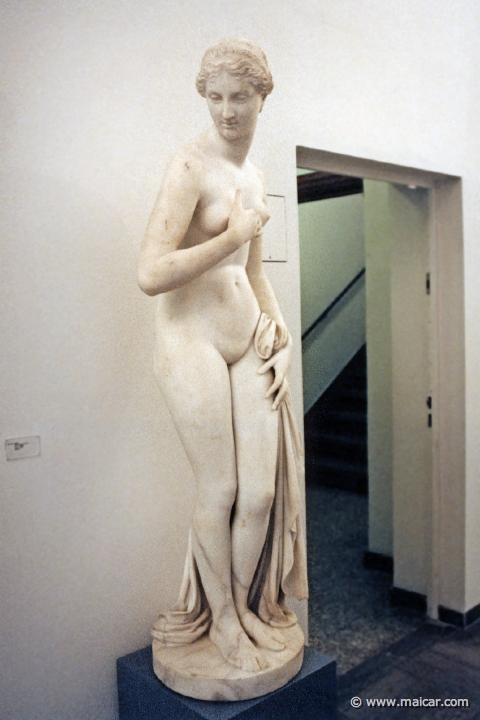 1028.jpg - 1028: Lorenzo Bartolini 1777-1850: Venus. Städtische Galerie-Liebighaus, Museum alter Plastik, Frankfurt.