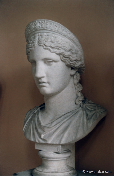1207.jpg - 1207: Hera Ludovisi. V c. BC. Museo delle Terme, Rome. Antikmuseet, Lund.