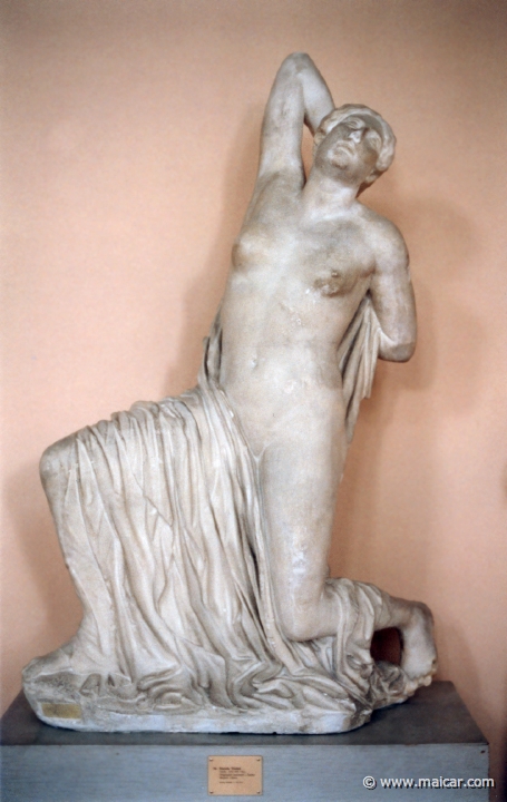 1214.jpg - 1214: Dying Niobid, ca. 450 BC. Museo delle Terme, Rome. Antikmuseet, Lund.