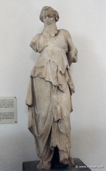 2005.jpg - 2005: Dionysos. Found in the region of Soroni in 1914. Archaeological Museum, Rhodes.