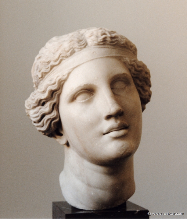 2133.jpg - 2133: Ariadne. Römische Kopie nach einer griechischen Statue. Ende 4 Jhr. n. Chr. Pergamon Museum, Berlin.