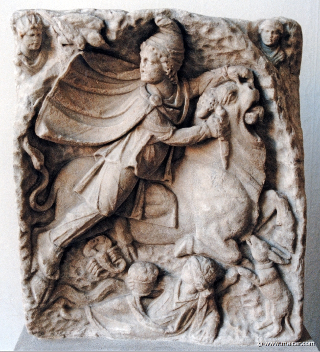 2136.jpg - 2136: Mithras, 2 Jhr. n. Chr. Pergamon Museum, Berlin.