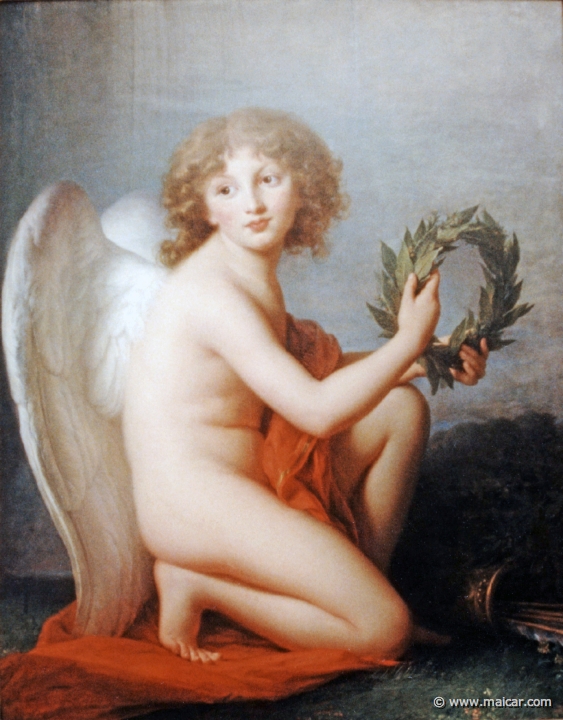2238.jpg - 2238: Prinz Heinrich Lubominski als Genius des Ruhms 1789. Elizabeth Louise Vigée-Lebrun 1755-1842. Gemälde Galerie Kulturforum, Berlin