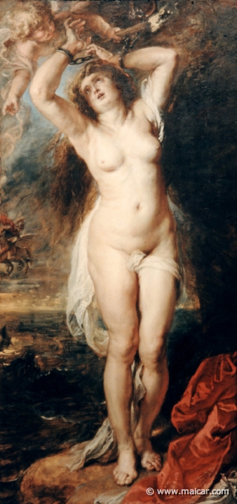 2317.jpg - 2317: Pieter Paul Rubens 1577-1640: Andromeda 1638. Gemälde Galerie Kulturforum, Berlin.