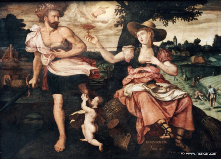 4013.jpg - 4013: Benjamin Jammling, 1520-1604: De allegorie van de Wellwillendheid. Museum voor schone kunsten, Gent.