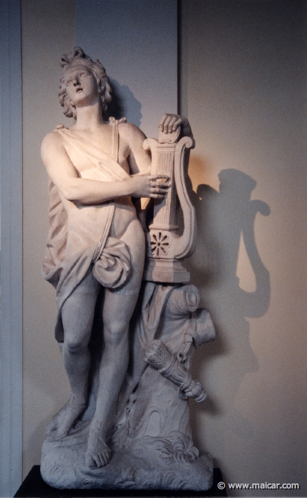 4316.jpg - 4316: Nicolas Sébastien Adam 1705-1778: Apollon. Musée de Picardie, Amiens.