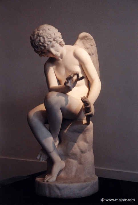 4317.jpg - 4317: Augustin Dumont 1801-1884: L’Amour tourmentant l’âme, 1827.