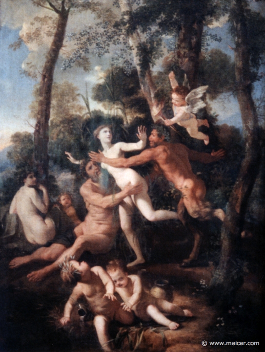 4705.jpg - 4705: Nicolas Poussin, 1594-1665: Pan und Syrinx, 1637. Gemäldegalerie Alte Meister, Dresden.
