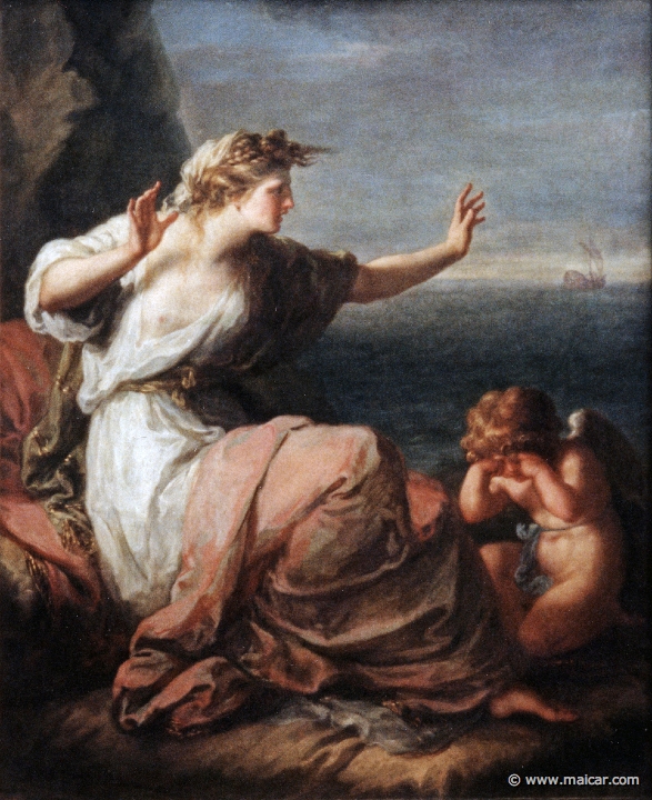 4720.jpg - 4720: Angelica Kauffmann 1741-1807: Die verlassene Ariadne vor 1782. Gemäldegalerie Alte Meister, Dresden.