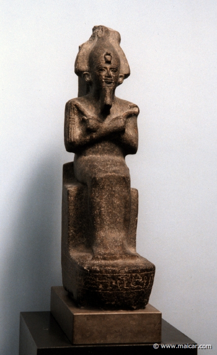 5033.jpg - 5033: The god Osiris, c. 740 BC. Ny Carlsberg Glyptotek, Copenhagen.