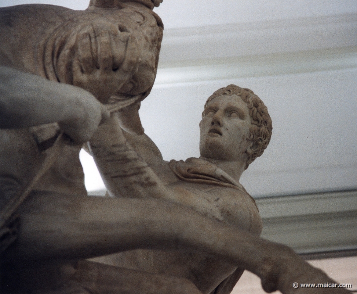 7027.jpg - 7027: Toro Farnese. Inizio III sec. d.C. Da originale di età ellenistica. National Archaeological Museum, Naples.