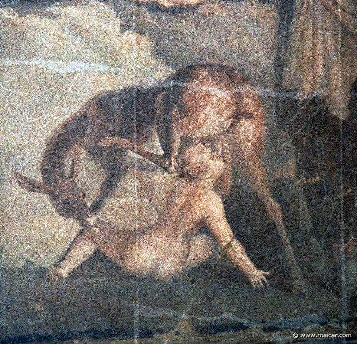 7114.jpg - 7114: Hercules finds his son Telephus in Arcadia. Ercolano, Basilica. National Archaeological Museum, Naples.