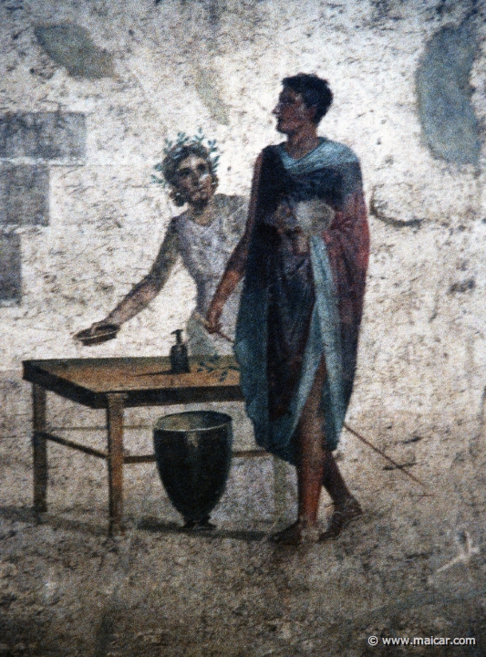 7131.jpg - 7131: Jason recognised by Pelias and his daughters. Pompei, casa di Giasone o dell’Amor fatale (IX 5,18), triclinio (f). National Archaeological Museum, Naples.
