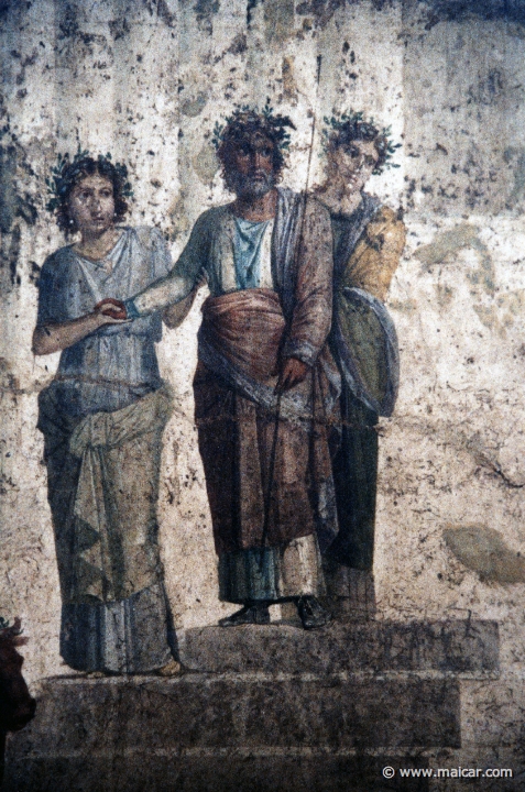 7132.jpg - 7132: Jason recognised by Pelias and his daughters. Pompei, casa di Giasone o dell’Amor fatale (IX 5,18), triclinio (f). National Archaeological Museum, Naples.